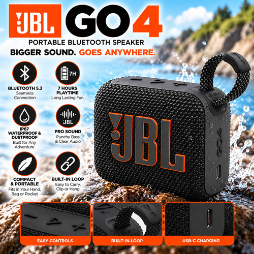 Jbl bluetooth speaker - jbl, 4