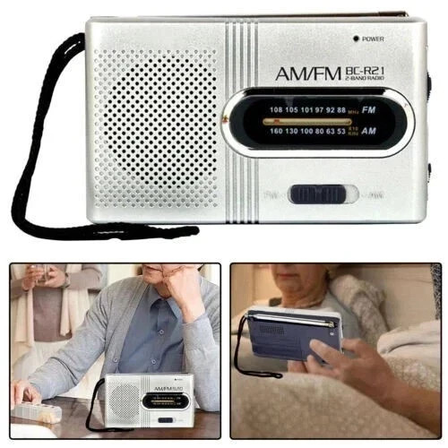 Travel radio battery - am, fm
